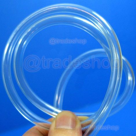 Tuyau Transparent De 2m X 4mm De Diamètre Pour Pompe D'aération D'aquarium