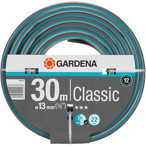 GARDENA 18009-20  Gartenschlauch Schlauch-Innen-Ø=13 mm 30 m 1/2 Zoll 1 St. Grau, Blau