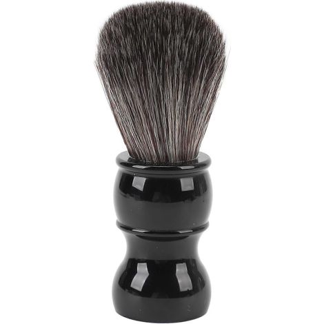 Pinceau de rasage à poils synthétiques doux, pinceau de rasage professionnel à mousse rapide et nettoyage efficace, avec manche pour hommes (1/4)