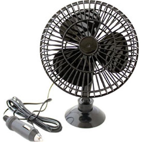 Ventilateur 12V D12 sur ventouse