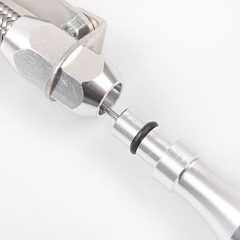 Livraison directe disponible pour les jauges d'huile moteur en acier inoxydable Chevrolet SBC (305, 327, 350, 383). (1/4)