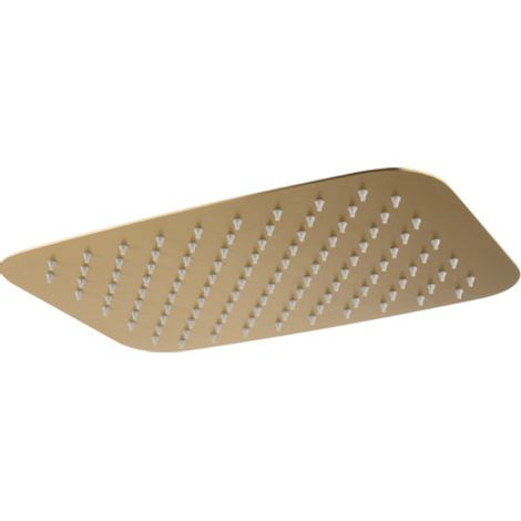 IMEX RDR002/OC Rociador Rectangular 25x40 Oro Cepillado - ref: RDR002/OC