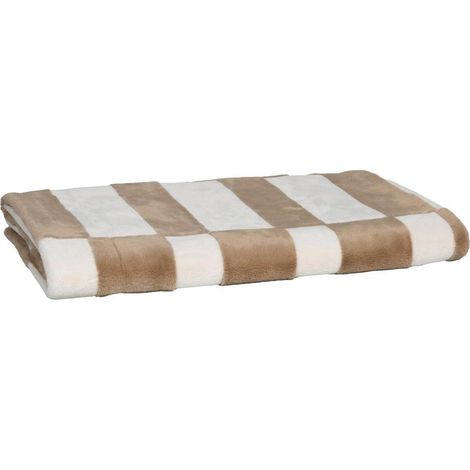 Amadeus - Plaid Luxana 130x170 cm taupe (1/3)