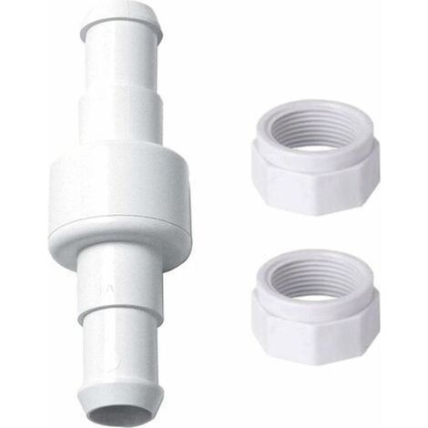 Robot de piscine – Ensemble de raccord de tuyau pivotant D20 pour nettoyeur de piscine Polaris 280, 380 et 180, écrou de tuyau D15 et raccord de tuyau pivotant (1/4)