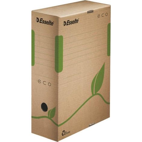 Esselte Eco archivador organizador Marrón, Verde