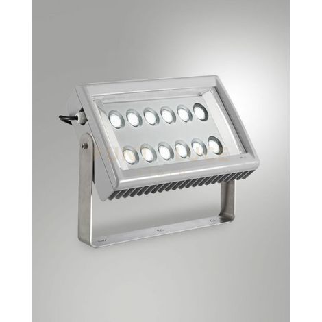 EGEO PROIETTORE GRIGIO RAL 7040 A LED 105W 4000K 12650LM ASIMMETRICA IP65