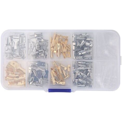 150pcs Insulated Wire Terminals Male Female Cable Connector Industrial Supplies 2.8/4.8/6.3/4mm,DUBUNS