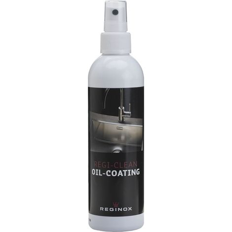 Reginox Regi-Clean Pflegeöl, oil-coating für Spülbecken aus Edelstahl, Granit, Keramik, beschichtet und PVD-beschichtet, 250 ml, R34507 (1/5)