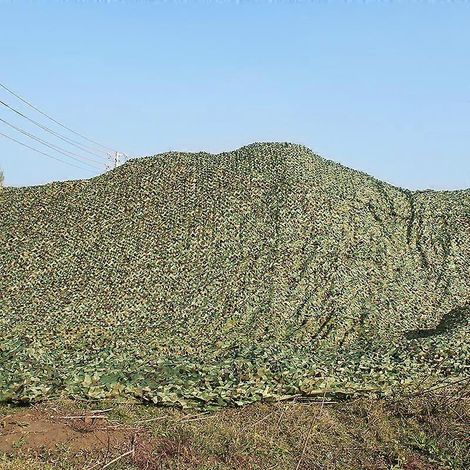 1,56 Housse de voiture extérieure, abri anti-soleil désertique et forestier, abri anti-soleil jungle multi-tailles, filet de camouflage pour la chasse et le camping ( )