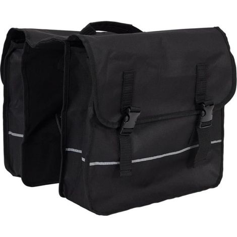 Sacoche Double Universelle Vélo 34cm Noir (1/5)