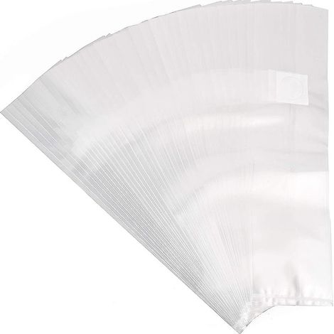 100 sacs de culture de champignons, sacs à mycélium épais de 6 mil, 15 cm x 35 cm, filtration de 0,2 micromètre. (1/5)