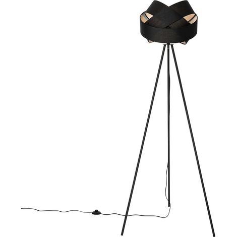 Modern Floor Lamp Black - Cloth (1/5)