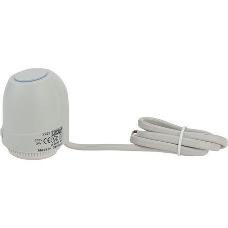 Actionneur Thermique électrique, Paramètres Efficaces, Vanne de Chauffage au Sol Réglable pour Système de Chauffage 230 V, étanche IP54, 1 Pièce Adaptée à Un Usage Domestique (1/5)