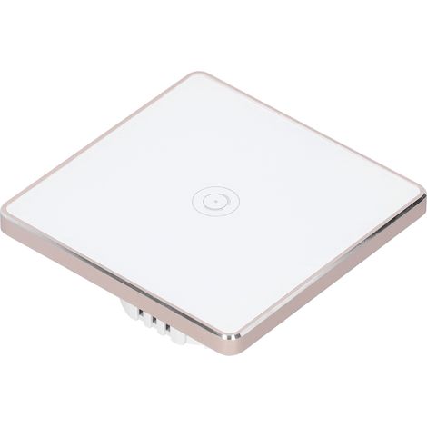 Interrupteur intelligent blanc, télécommande sans fil Wi-Fi 100-240 V CA, 10 A, 600 W (1/5)