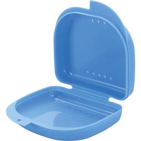 Prothèse À Plateau - Support De Plateau-Bleu-Devant-Crochet-Prothèse Dentaire-Prothèse-Support De Plateau-Support De Boîte-Tiroir-Prothèse Dentaire Bac (1/5)