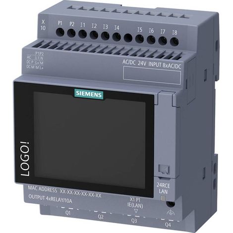 [GEBRAUCHT] B-Ware Siemens LOGO 24 RCE 6ED1052-1HB08-0BA3 LOGO Basismodule M.Display AC/DC 24 V (1/2)