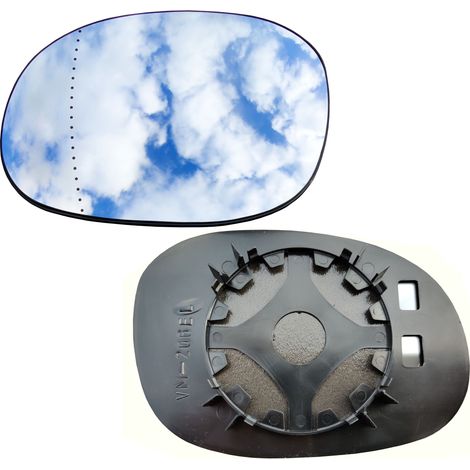 Linker Spiegeleinsatz Peugeot 206+ plus 1998-2012 (1/2)