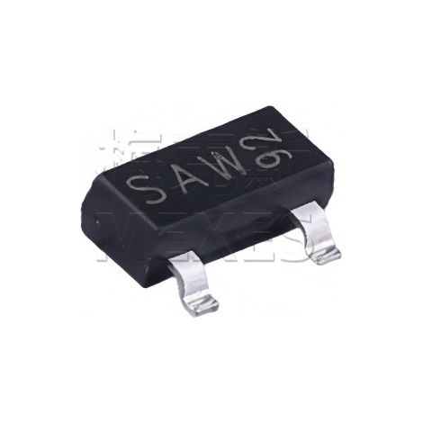 Nexperia BSS123,215 SAW N Channel 100V/150mA SMD MOSFET Chip Electronic Component, 5 units.