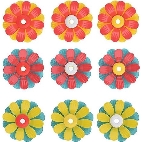 Fleurs pour mangeoire à oiseaux, ensemble de pièces de rechange pour mangeoires suspendues B (1/5)