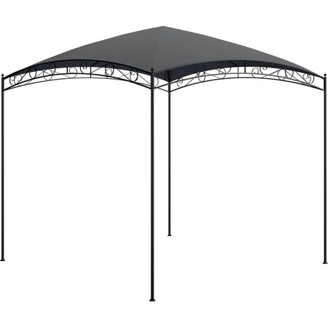 Pavillon 3x3x2,65 m Anthrazit 180 g/m²