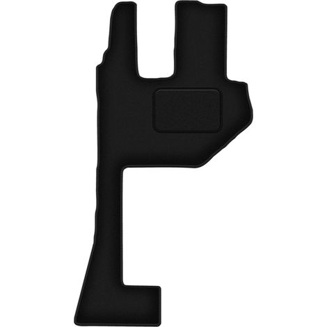 Tapicería negra mate para el conductor de: Mercedes Actros MP5 truck (2019-)