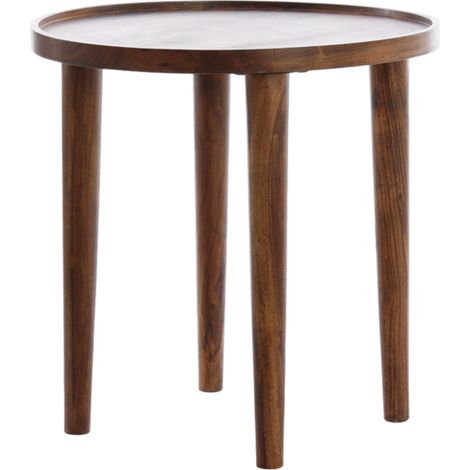 Table d'appoint Light & Living QIANO avec finition en bois (1/4)