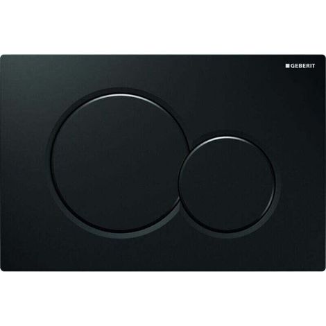 Plaque d'actionneur GEBERIT Sigma 01, noir brillant, 115.770.DW.5 (1/5)