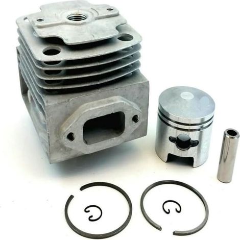 Ensemble Cylindre Alésage 40mm - Compatible Tondeuse Kawasaki TD40 - Pièce de Rechange Réf. 11005-2092