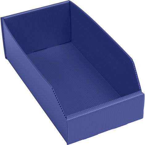 FRANKEL kaiserkraft, Bac de stockage pliant en plastique, L x l (1/3)