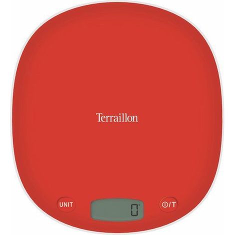 Bilancia da Cucina Terraillon Macaron+ Re-Cycle Rossa (1/5)