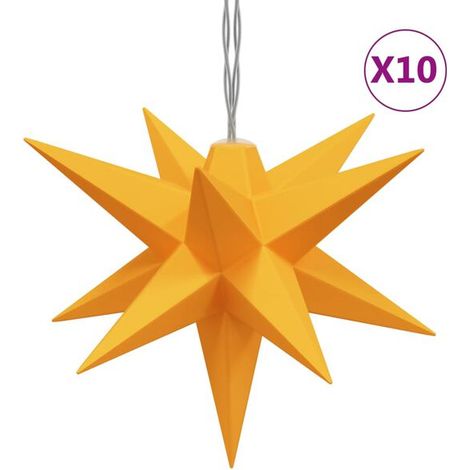 Guirlande lumineuse de Noël, 10 LED jaunes, 10 cm (1/5)