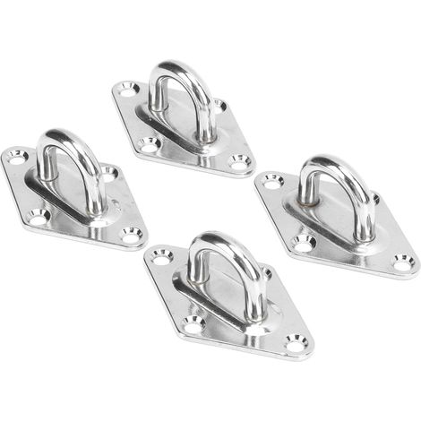 Applicable 4 pièces 8MM pour jardin/ferme/centre commercial/oeillet diamant plafond/crochet agrafe crochet attache/matériel de bateau voile pare-soleil/accessoires de yacht (1/5)