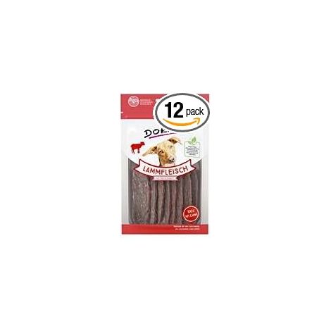 Snack pour Chien Agneau Friandises pour Chien Viande séchée 12 x 70 g (1/2)