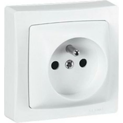 Legrand 86027 - 2P+E eclipse socket for protec complete surface-mounted switchgear - auto terminals - Otéo