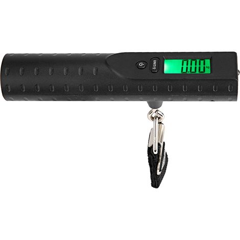 Elektronische Reisewaage OCS-38 50 kg/110 lb mit LCD-Display, externem Akku und LED-Beleuchtung (1/5)