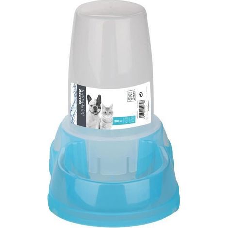 Distribuidor de agua WATER DISPENSER - Para gato y perro - 1500ml - Azul