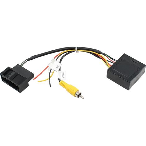 Rückfahrkamera-Adapterkabel RGB zu AV Konverter Adapterstecker für Passat B7 CC Transporter T5 für Sharan Amarok Alhambra RNS315 RCD510 RNS510