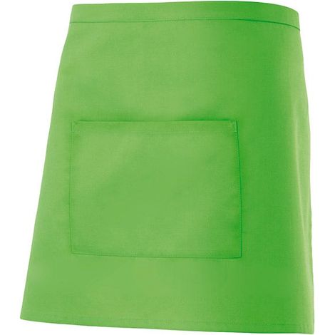 Delantal Corto Con Bolsillo VERDE LIMA U