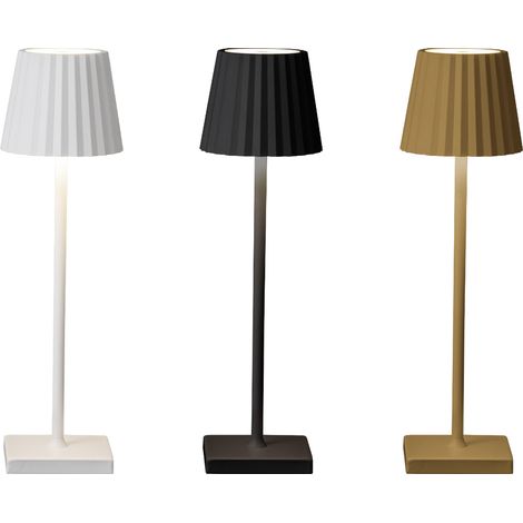 Lampada Led Da Tavolo Controllo Touch Ricaricabile Senza Fili Mod. Atmosphere, misuraLampadacoloreBianco (1/5)