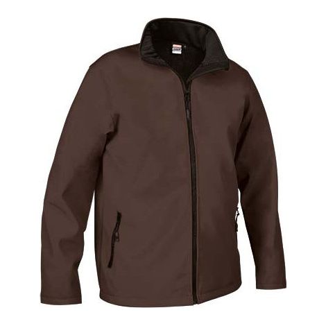 Chaqueta softshell hidrofugada y cortavientos Horizon S Marrón Nogal