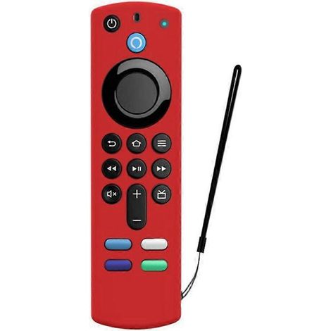 Housse de télécommande en silicone pour 3e génération (rouge) --