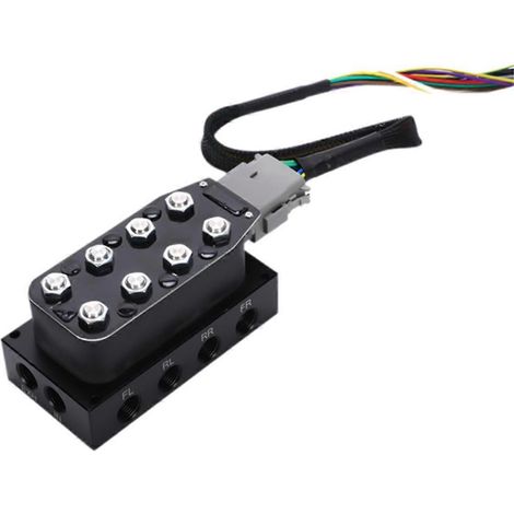 Ensemble de vannes de distribution pour suspension pneumatique automobile, vanne du système de commande du compresseur d'air VU, électrovanne de suspension (pour véhicules électriques)Accessoires (1/5)