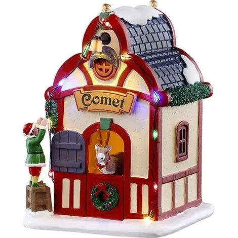 Édifice décoratif Tana de la Cometa pour village de Noël