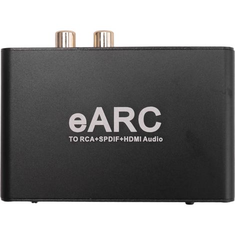-Extracteur audio EARC ARC compatible 192 kHz, convertisseur vers adaptateur pour DTS Atoms AC3 (1/5)