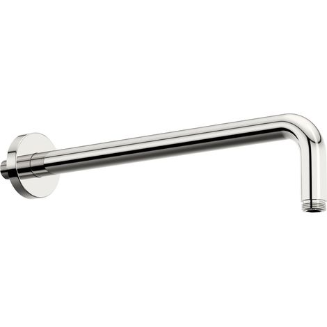 380mm Round Wall Mounted Shower Arm Chrome (1/3)