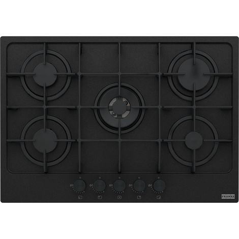 Franke FHMA 755 4G DC MB C. Colore del prodotto: Nero, Posizionamento dell'apparecchio: Da incasso, Dimensione della larghezza del piano cottura: 73 cm. Tipo di controllo: Manopola, ... - 106.0670.113 (1/2)