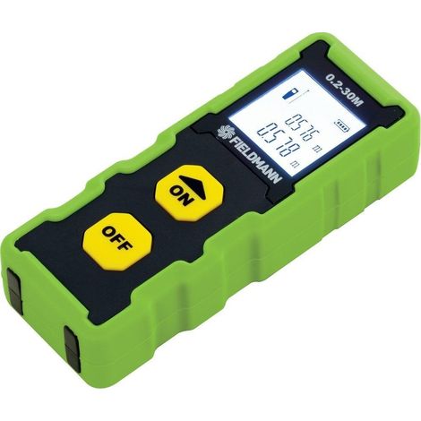 Fieldmann FDLM 1030 Laser-Distanzmesser schwarz und grün