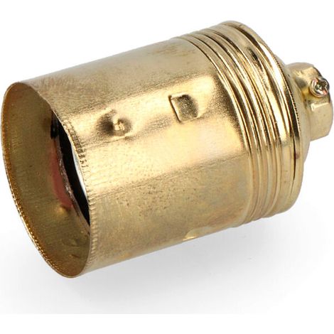 PORTE-AMPHRES MÉTALLIQUE LISSE E27 (1/2)