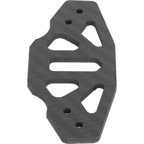 Professionelle Stoßstangenhalterung aus Kohlefaser für TAMIYA TT02 1/10 RC-Autos (1/5)