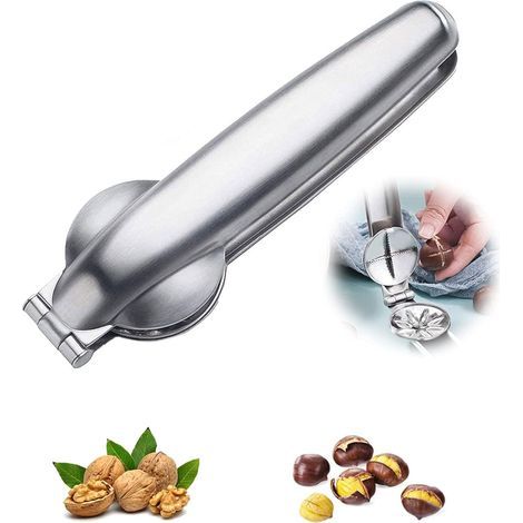 Piece Chestnut Clip Nutcracker Opener Nutcracker Nut Cracker Nutcracker Nutcracker for Pecans Walnuts Seafood Nuts or Shellfish Suitable (1/5)
